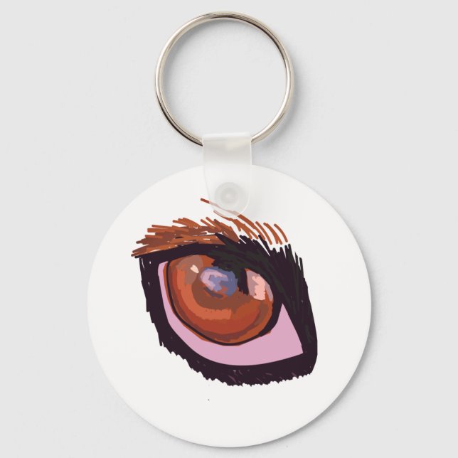 Auge Schlüsselanhänger (Vorderseite)