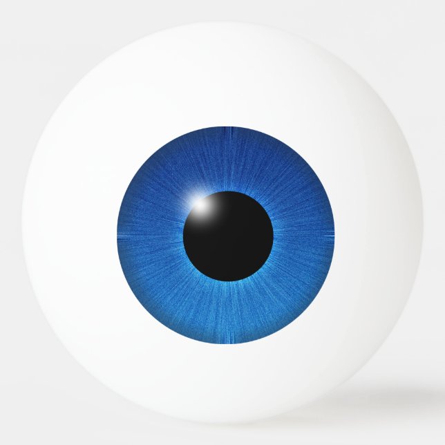 AUGE SEHEN SIE TISCHTENNISBALL (Vorderseite)