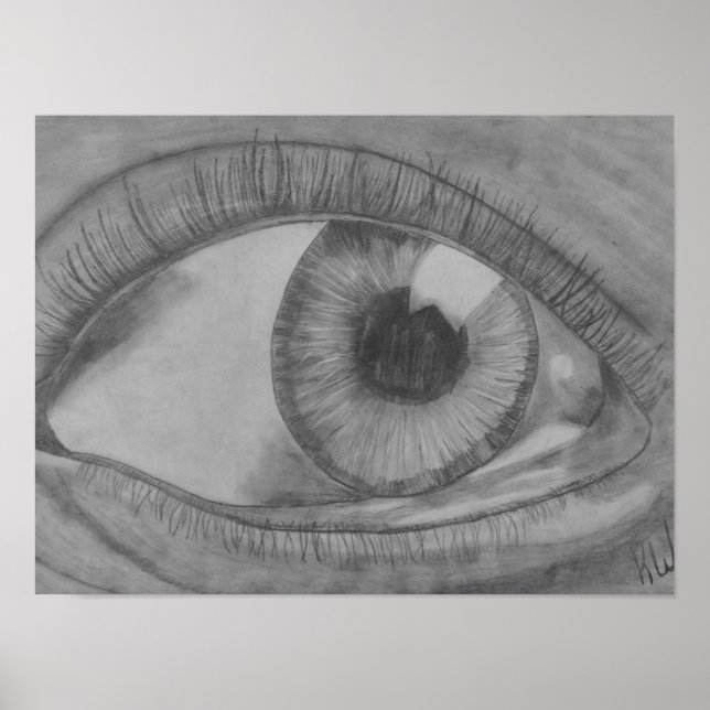 Auge sieht dich poster (Vorne)