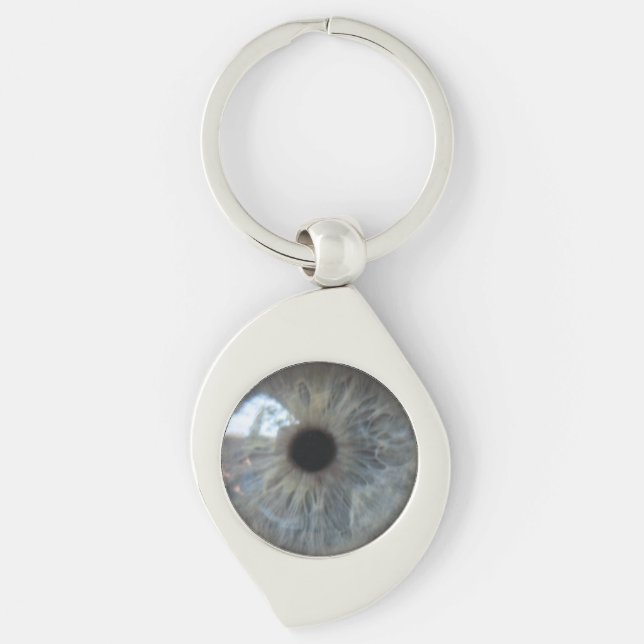 Auge sieht Schlüsselring Schlüsselanhänger (Vorderseite)
