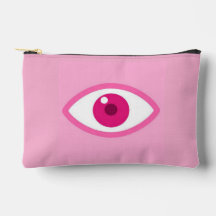 Auge sieht Sie rosa Poule