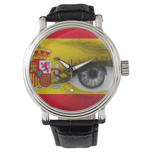 Auge Spaniens Armbanduhr (Vorderseite)