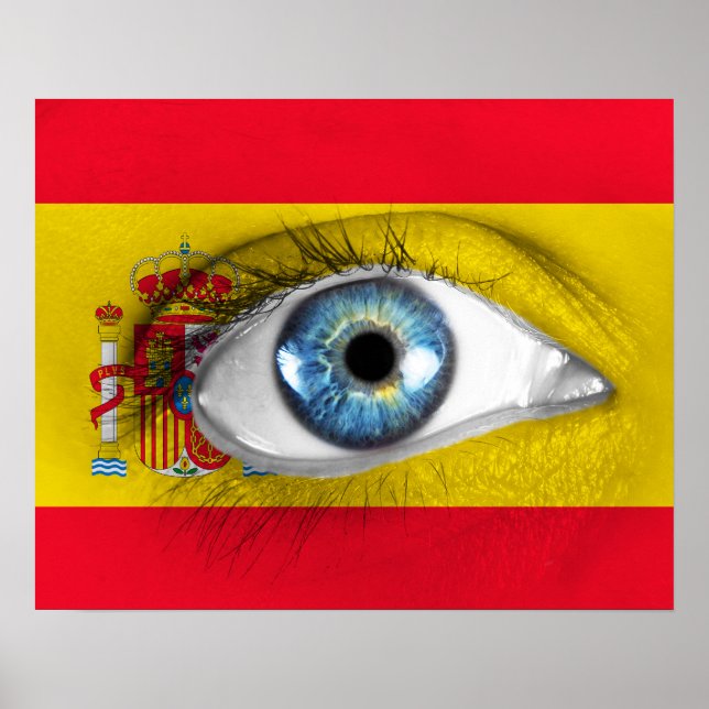 Auge Spaniens Poster (Vorne)