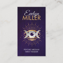 Auge - Triple Moon Gold und Pearl Visitenkarte