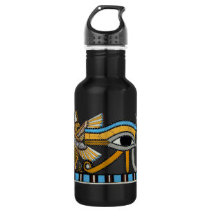 Auge von Horus Edelstahlflasche
