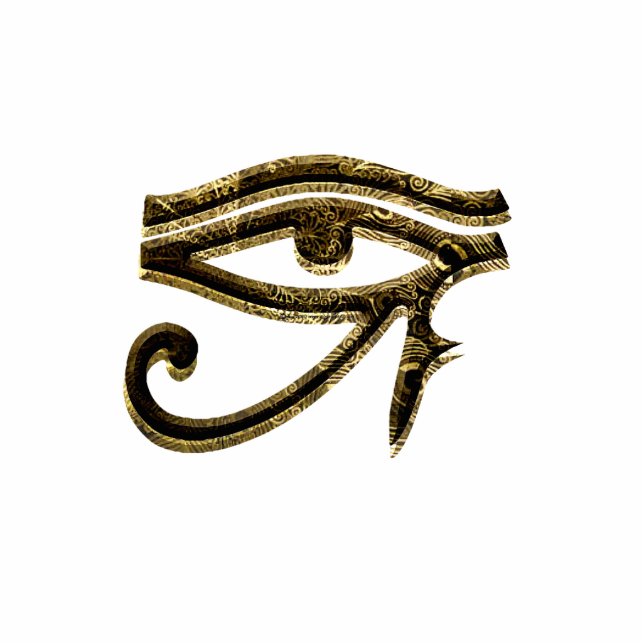 Auge von Horus Fotoskulptur Ornament (Vorne)
