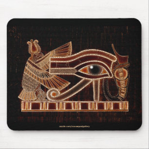 AUGE VON HORUS, WADJET Ägyptische Art Mousepad