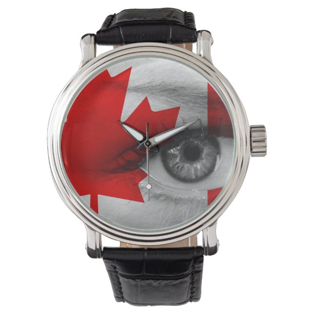 Auge von Kanada Armbanduhr (Vorderseite)