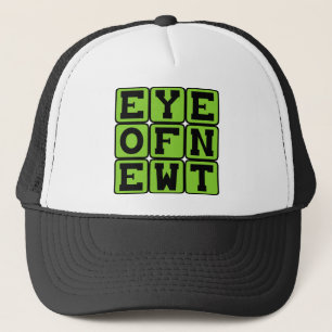 Auge von Molch, Hexenzutat Truckerkappe