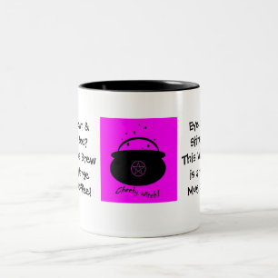 Auge von Newt.. Hexenbrauen... Kaffee Zweifarbige Tasse