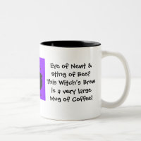 Auge von Newt.. Hexenbrauen... Kaffee