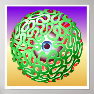 Augelabyrinth Poster