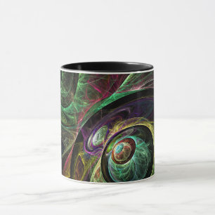 Augen-Abstrakte Kaffee-Tasse Tasse