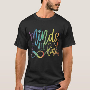 Augen aller Art, Neurovielfalt Unendlichkeit Autis T-Shirt