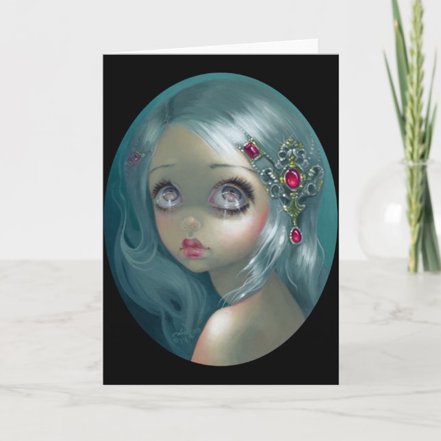 "Augen auf dem Himmel" Grußkarte Karte (Vorderseite)