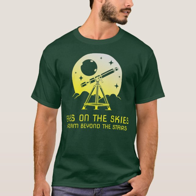 Augen auf dem Himmel Traum Jenseits der Sterne Ama T-Shirt (Vorderseite)