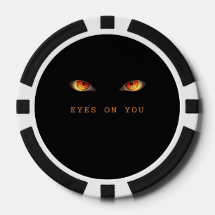 Augen auf dich pokerchips