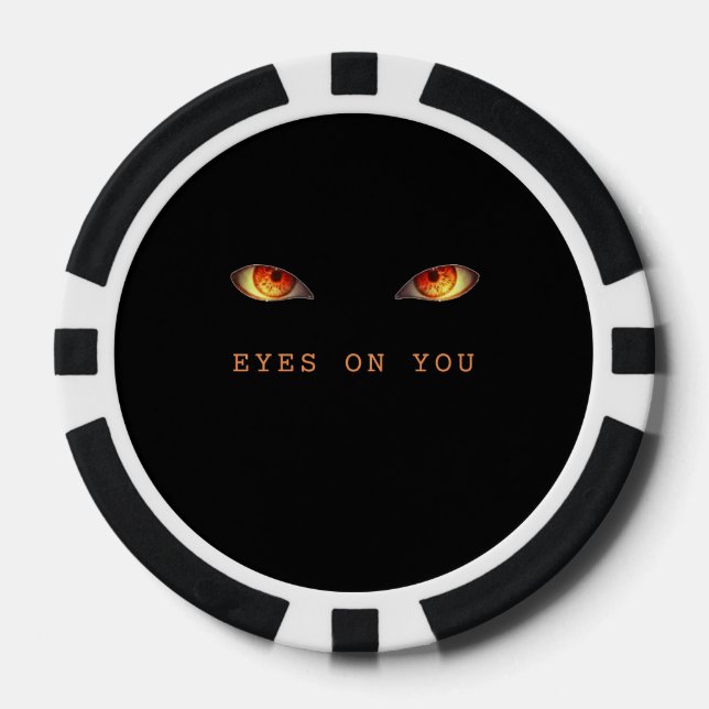 Augen auf dich pokerchips (Vorderseite)
