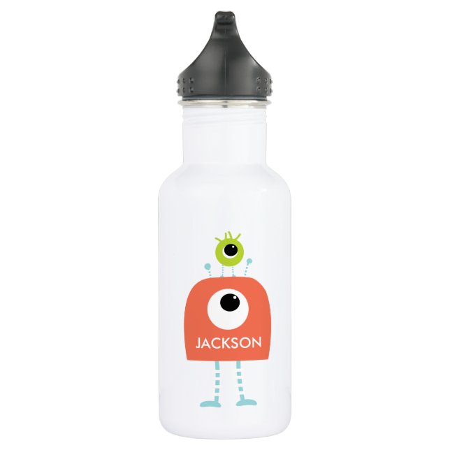 Augen auf Ihnen | personalisierte Wasser-Flasche Edelstahlflasche (Rechts)