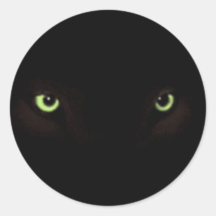 Augen-Aufkleber Runder Aufkleber