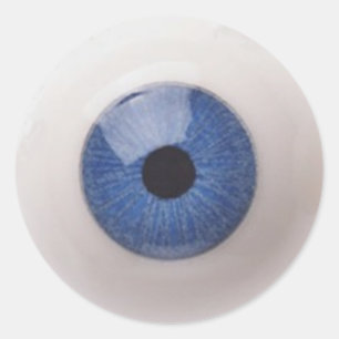 AUGEN-BALL RUNDER AUFKLEBER