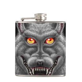 Augen der Bestie Flachmann