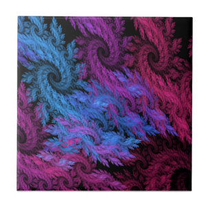 Augen der stürmischen Dekorationsszene Fliese