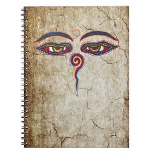 Augen des Buddha / Augen der Weisheit Notizblock