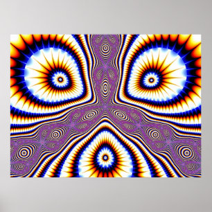 Augen des Chaos I Poster