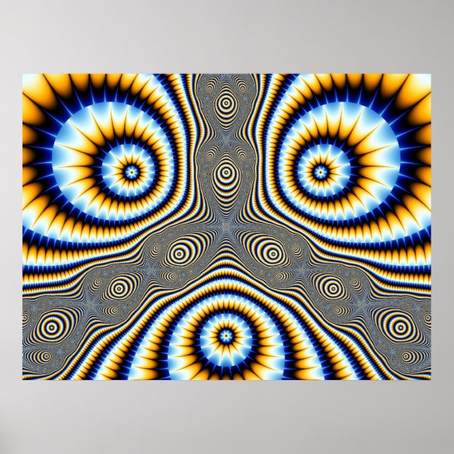 Augen des Chaos II Poster (Vorne)