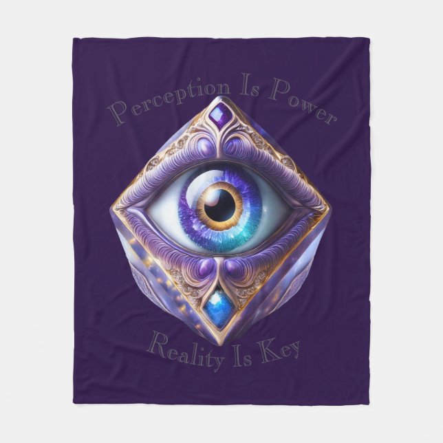 Augen des Universums 08a Fleecedecke (Vorderseite)