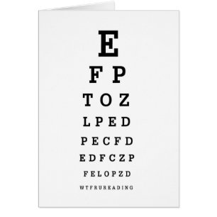 AUGEN-DIAGRAMM - Spaß WTF RU LESUNG