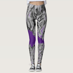 Augen, die Leggings zum Sport oder zum lässigen V