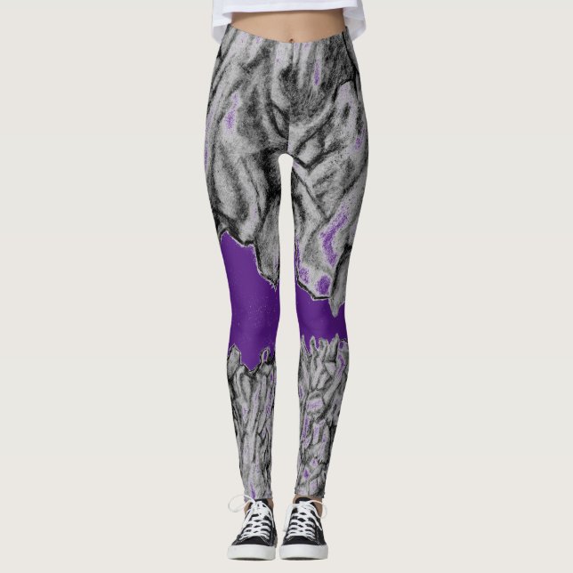 Augen, die Leggings zum Sport oder zum lässigen Ve (Vorderseite)
