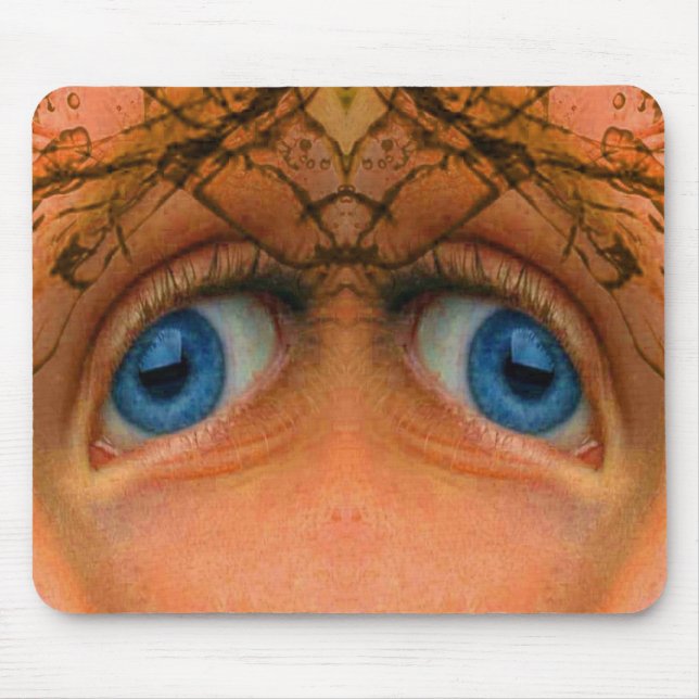Augen eines Außerirdischen Mousepad (Vorne)