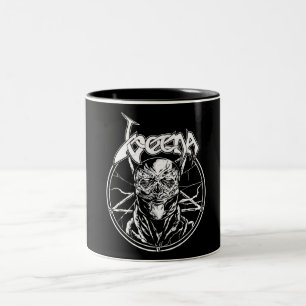 Augen eines größeren Horrors Zweifarbige Tasse
