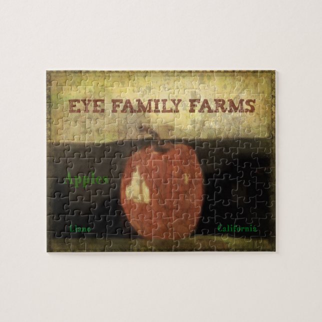 Augen-Familie bewirtschaftet Puzzlespiel (Horizontal)