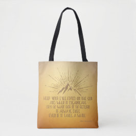 Augen fest an der Sonne Tasche