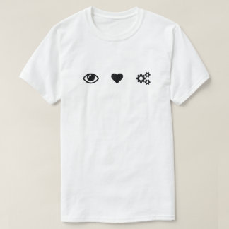 Augen-Herz-Gänge T-Shirt