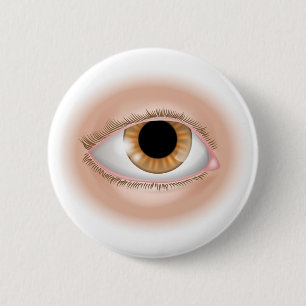 Augen-Körperteilillustration Button