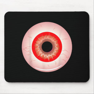 Augen-Lazy Halloween-Kostüm Soky Y Lustig Mousepad