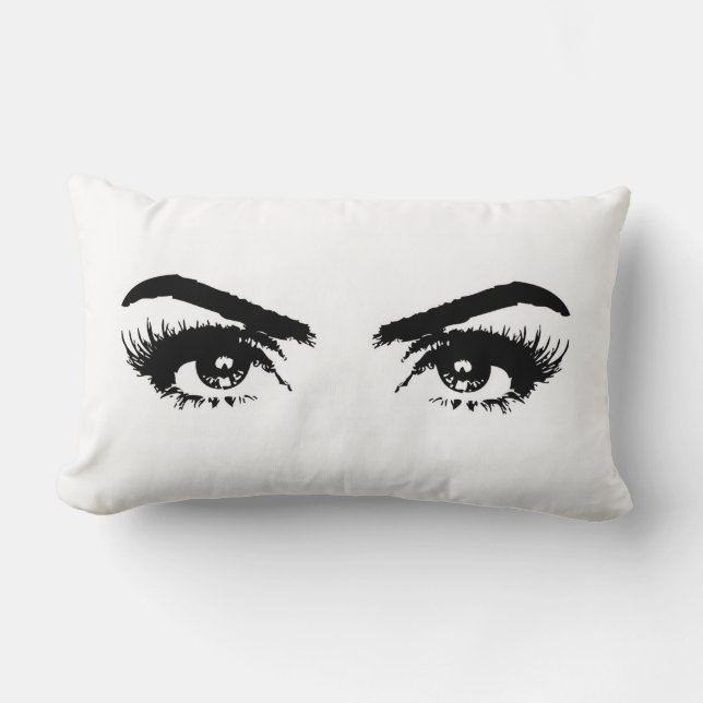 Augen Lendenkissen (Vorderseite)