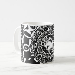 Augen mit hypnotischem Schüler (oder was auch imme Kaffeetasse
