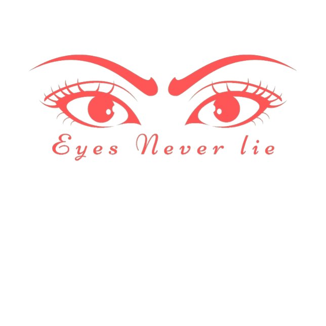 Augen nie lügen T-Shirt (Von Creator hochgeladen)