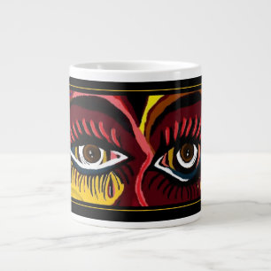 AUGEN-SCHREI-TUNNEL-BOHRWAGENTasse Jumbo-Tasse