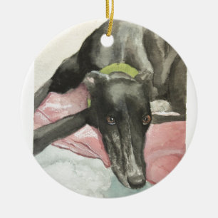 Augen seines Souls Keramikornament