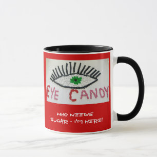 Augen-Süßigkeits-Tasse Tasse