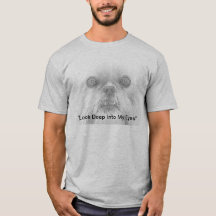 Augen T - Shirt-Hundebrüssels Griffon