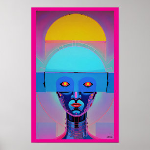 Augen von Laura Martian Poster
