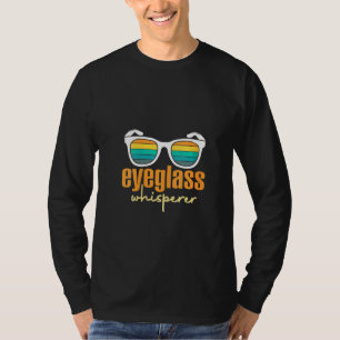 Augenärztin Optometriker Augenglasbläschen T-Shirt